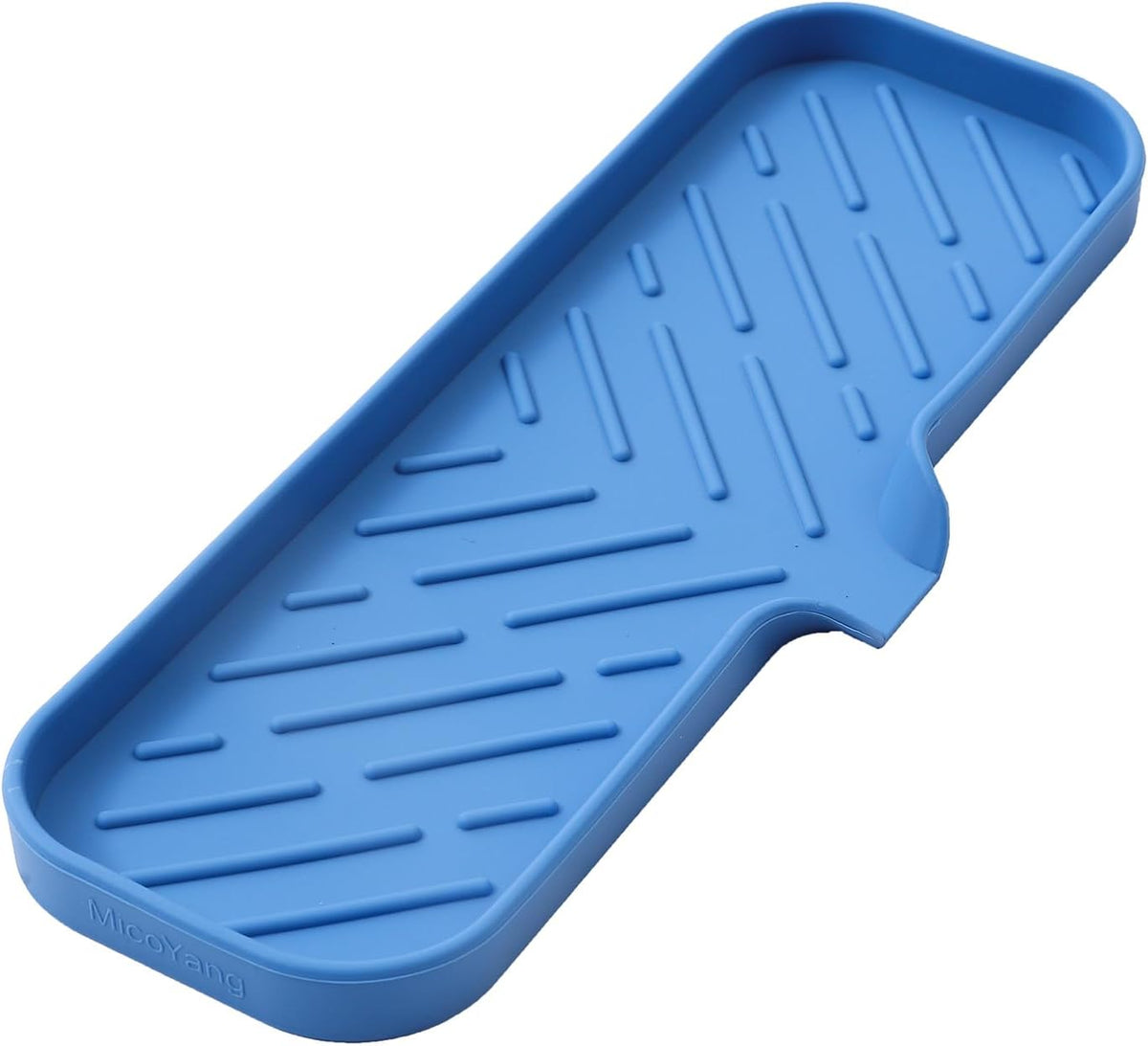 Silicone Bathroom Soap Dishes with Drain Spout-Bathroom and Kitchen Sink Organizer,Sponge