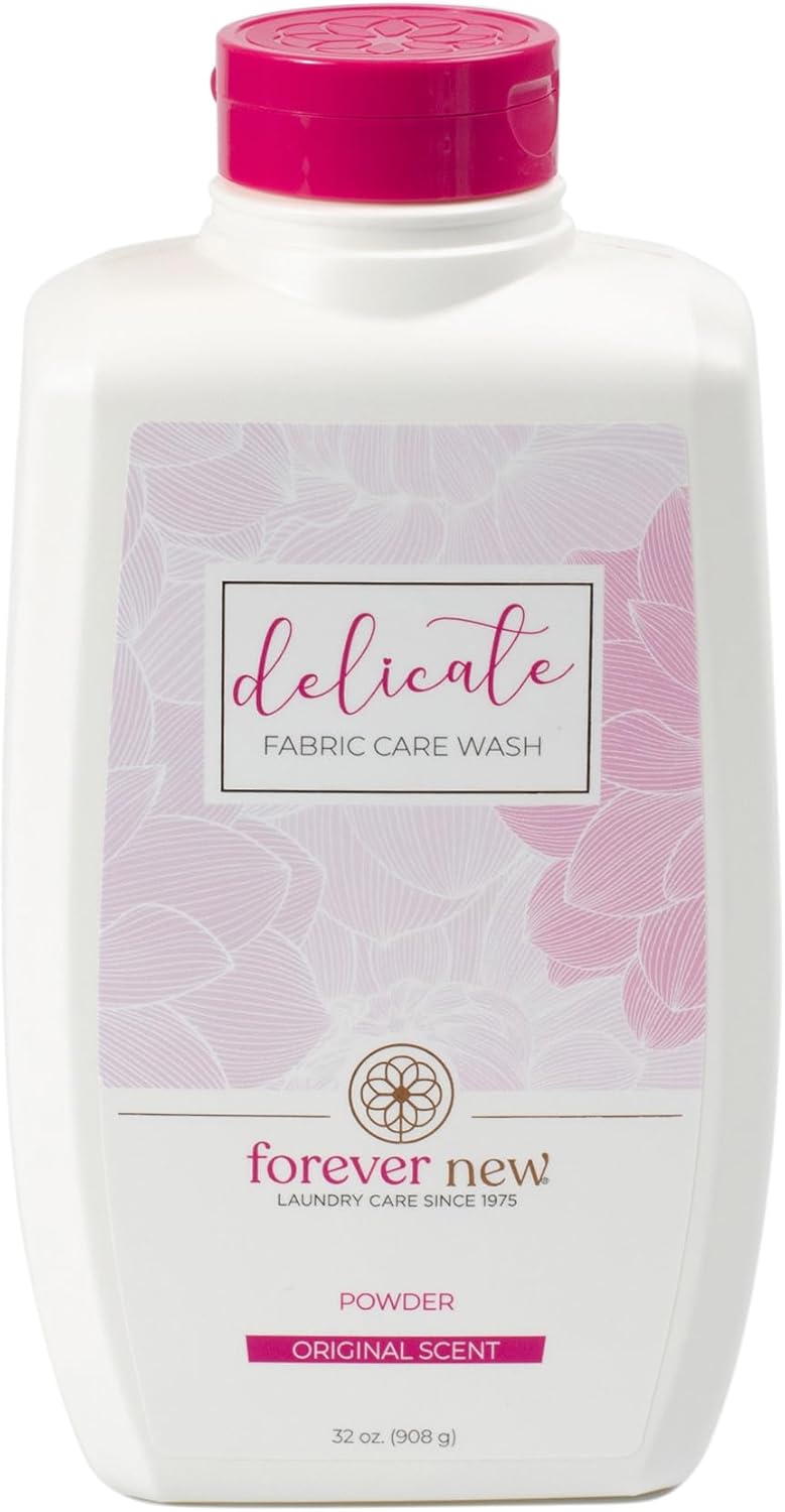 FOREVER NEW Granular Detergent Powder - Delicate Laundry Care Wash - Original Scented, 96 oz. (32