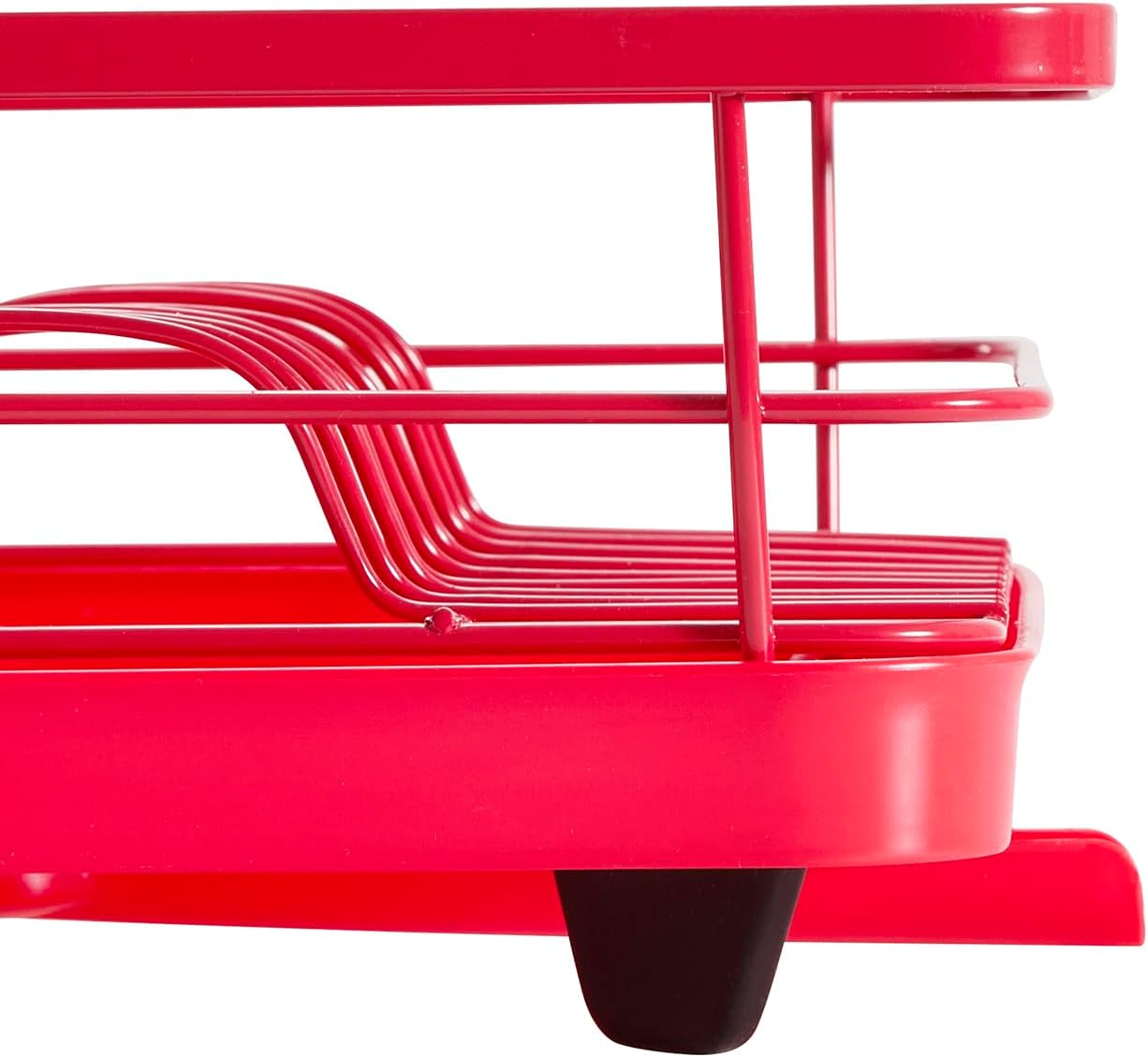 Dish Drying Rack 3 Piece Dish Drainer with Drainboard Set for Kitchen Counter – Dish Rack with