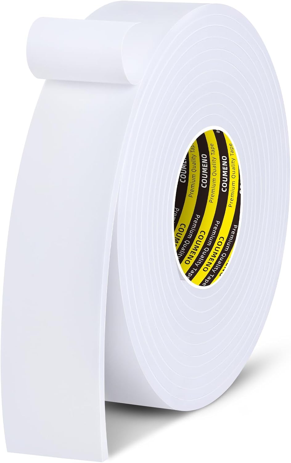 Sponge EVA Single Sided Foam Tape 2inX16.4FT Strong Adhesive Weatherproof Foam Strip for Door and