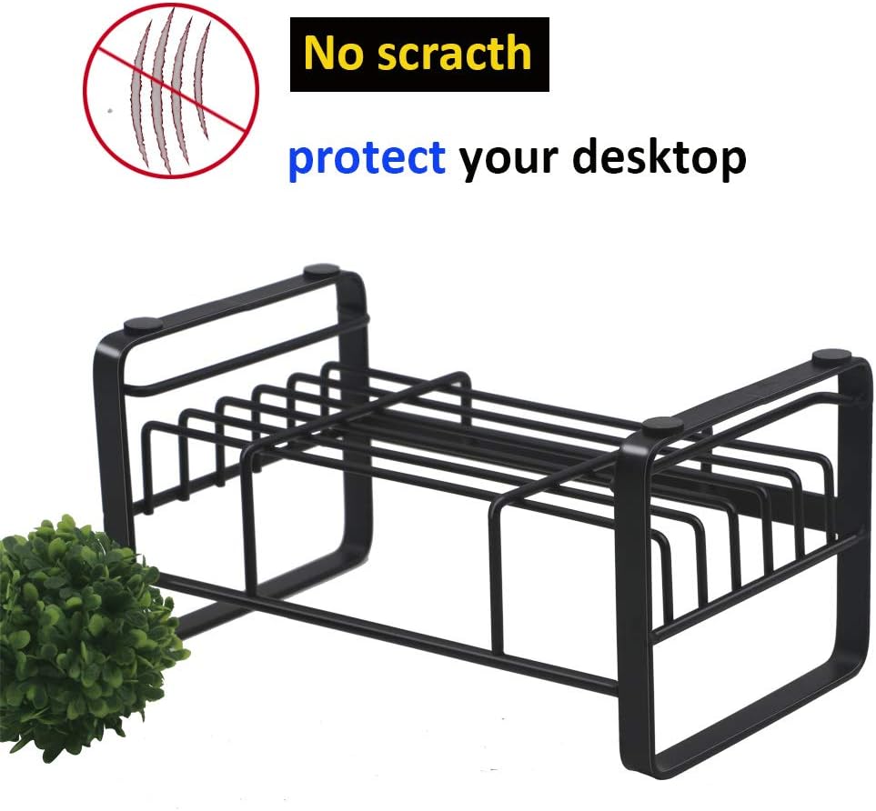 Sponge Holder with Drain Pan - Kitchen Sink Organizer - Sink Caddy Holder - Sink Tray - Soap Holder