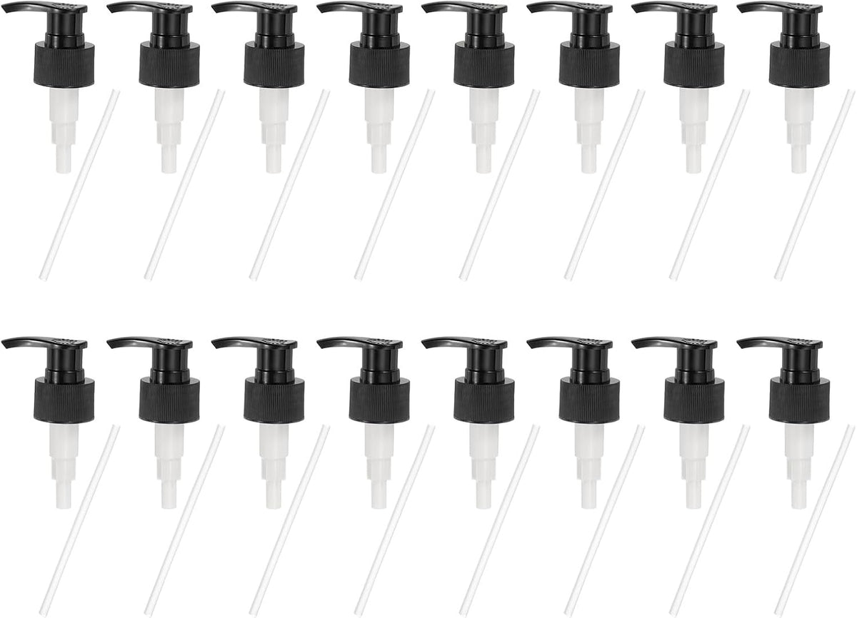 uxcell 16 Pcs Soap Dispenser Pump Heads Soap Dispensers Top Pumps Replacement Switch Pumphead for
