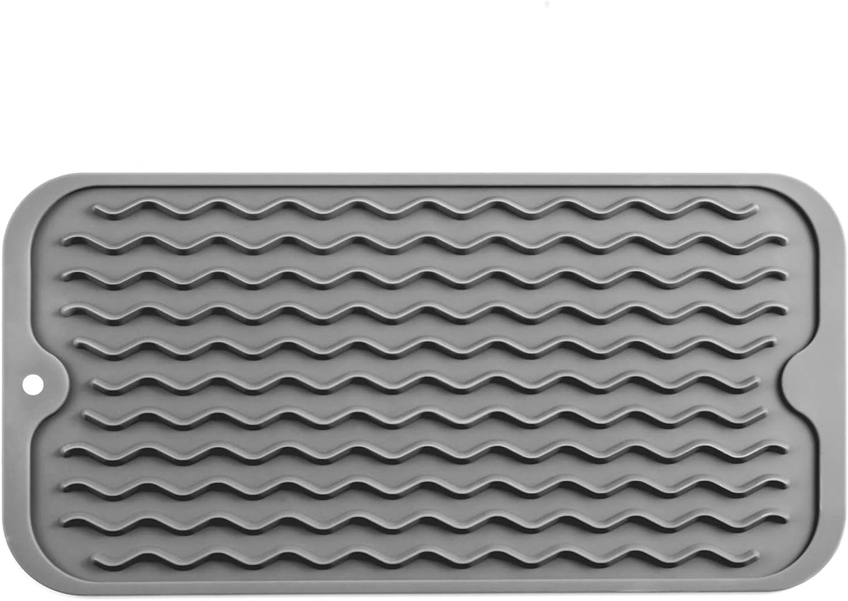 Silicone Dish Drying Mat for Multiple Usage,Easy clean,Eco-friendly,Heat-resistant Silicone Mat for