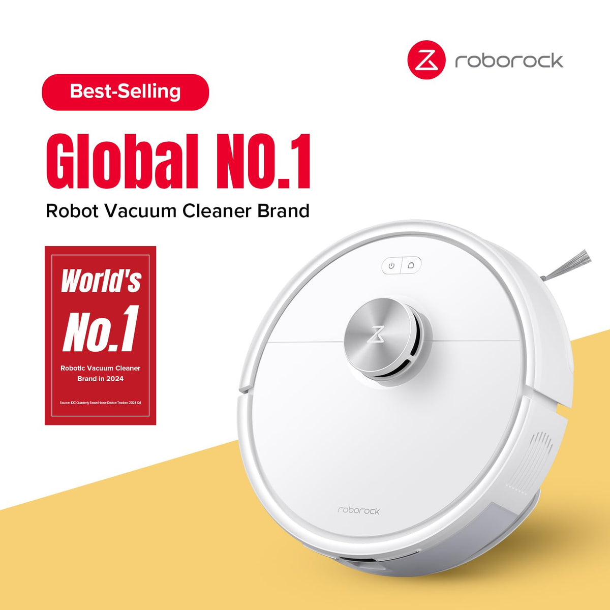 roborock Q7 M5 Robot Vacuum and Mop Combo, 10,000Pa HyperForce Suction, Robotic Vacuum Cleaner
