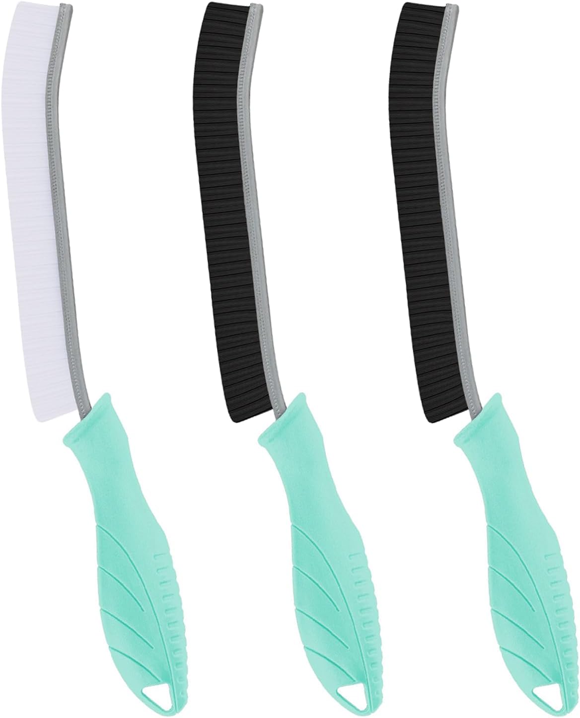 Hard Bristle Crevice Cleaning Brush-Thin Gap Scrub Brush, Small Cleaning Brush, Grout Brush