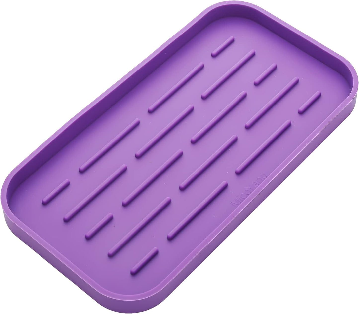 Silicone Kitchen Sink Organizer Tray for Multiple Usage,Eco-Friendly Sponges Holder for Kitchen