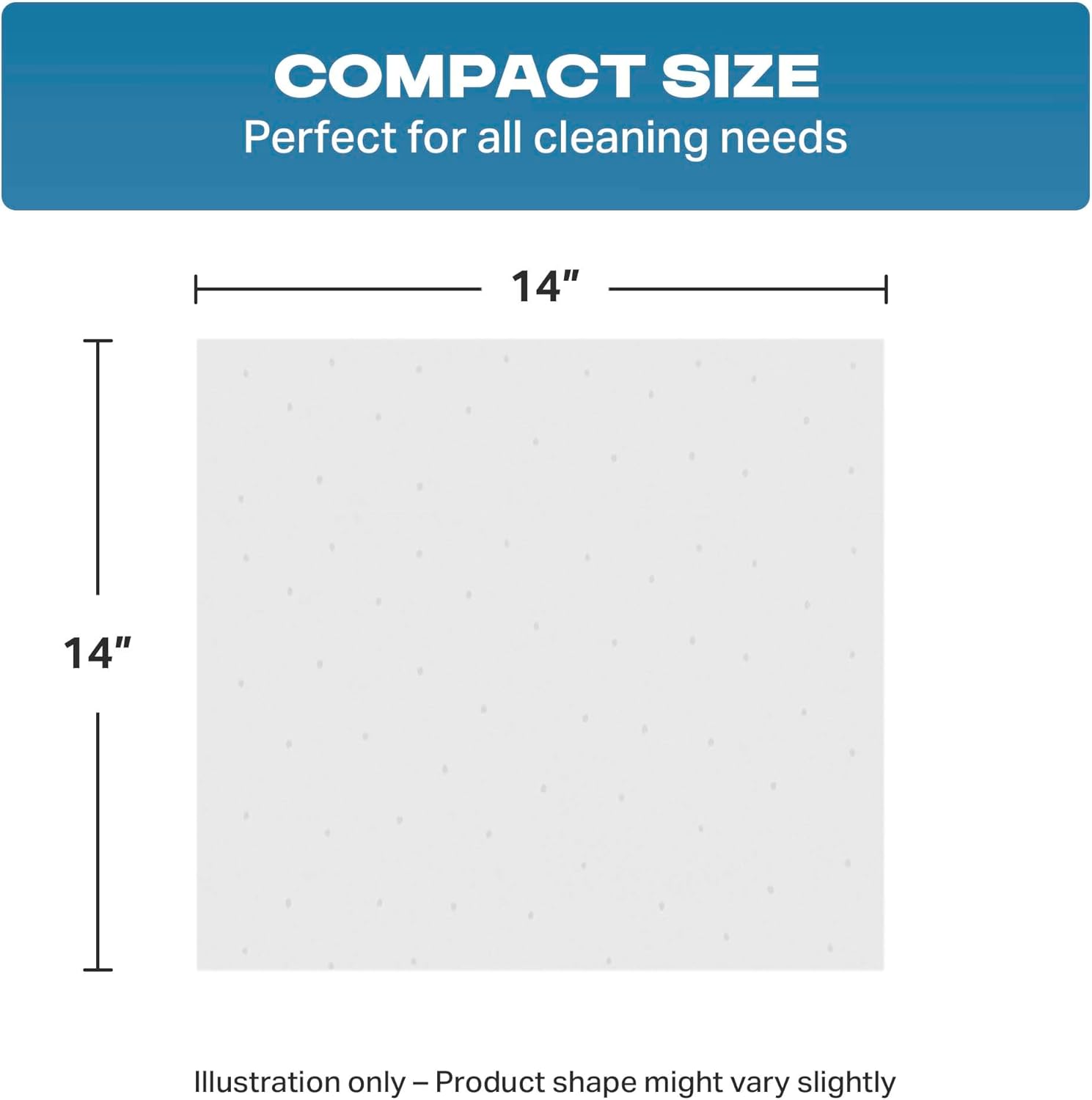 Angel-in-Armor Shop Towels (14”x14”) – 1000 Unit Box of Lint-Free Cotton Shop Towel Cleaning Rags