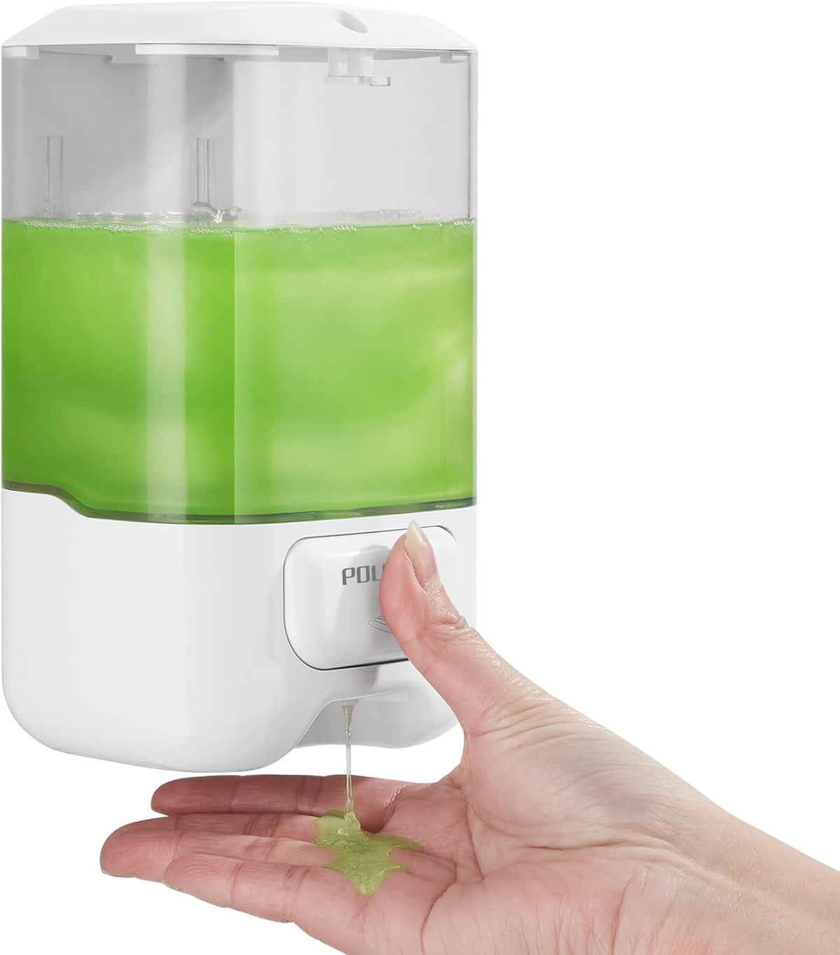 Liquid Soap Dispenser Wall Mounted,Hand Sanitizer Dispenser,Lotion Detergent Container,Dish Wash