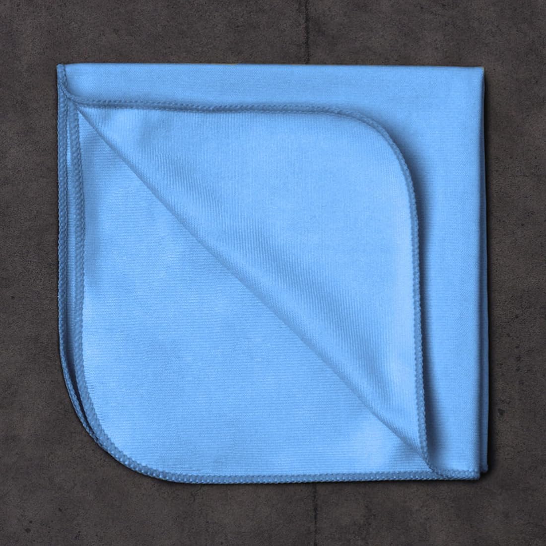 Mr. Lustre Microfiber Glass Cleaning Towels for Cars – 16 x 16 in, Ultra-Fine, Streak-Free