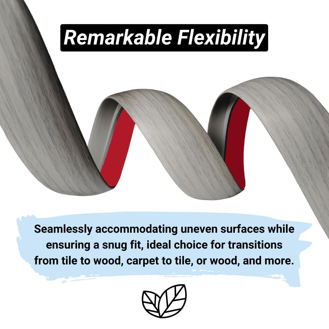 Floor Transition Strip Self Adhesive Carpet Wood Tile Vinyl Flooring Laminate Transition Cover Edge