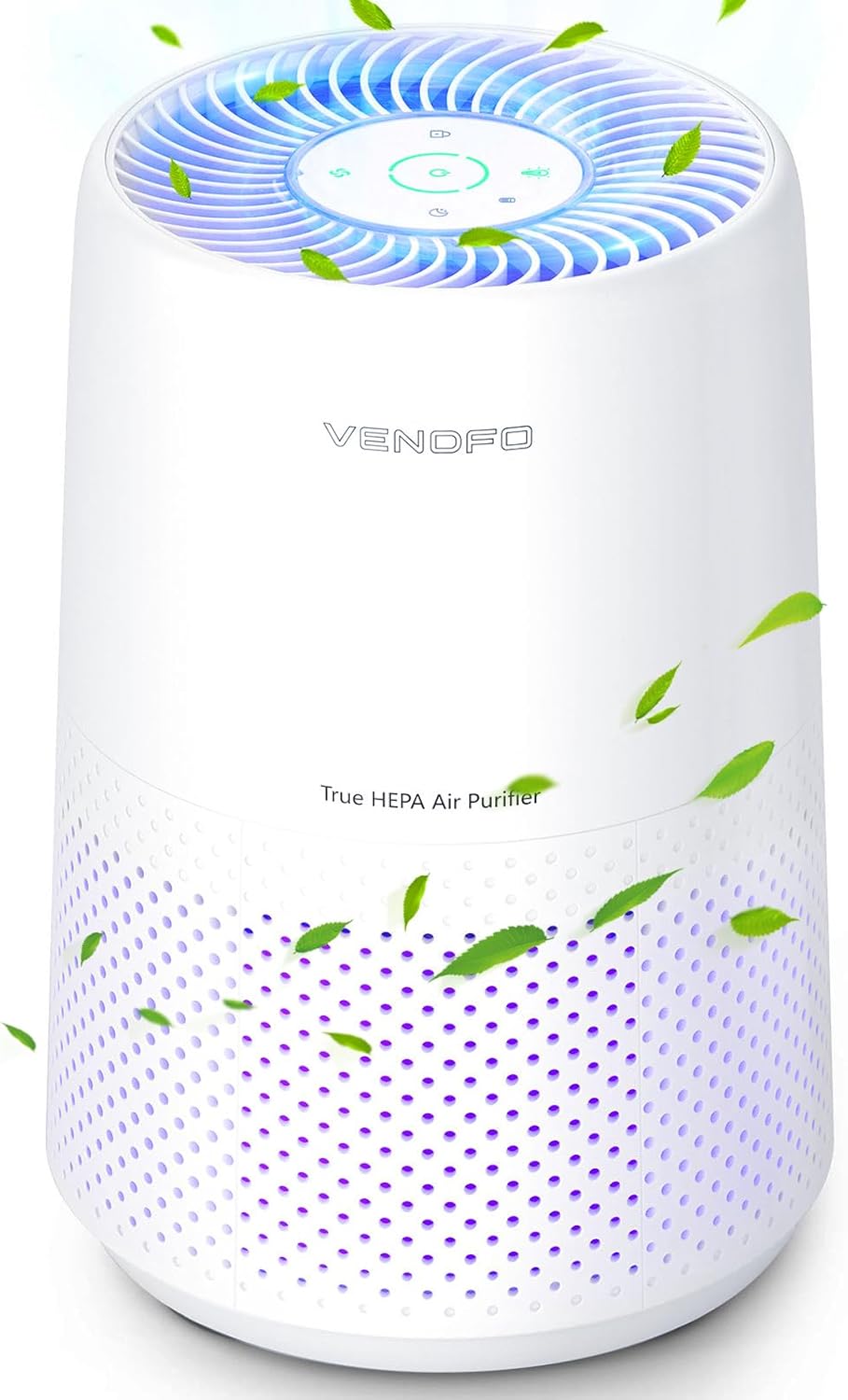 Air Purifiers for Bedroom, H13 HEPA Air Purifiers - Covers Up to 1074 ft² - 24dB Ultra-Quiet Sleep