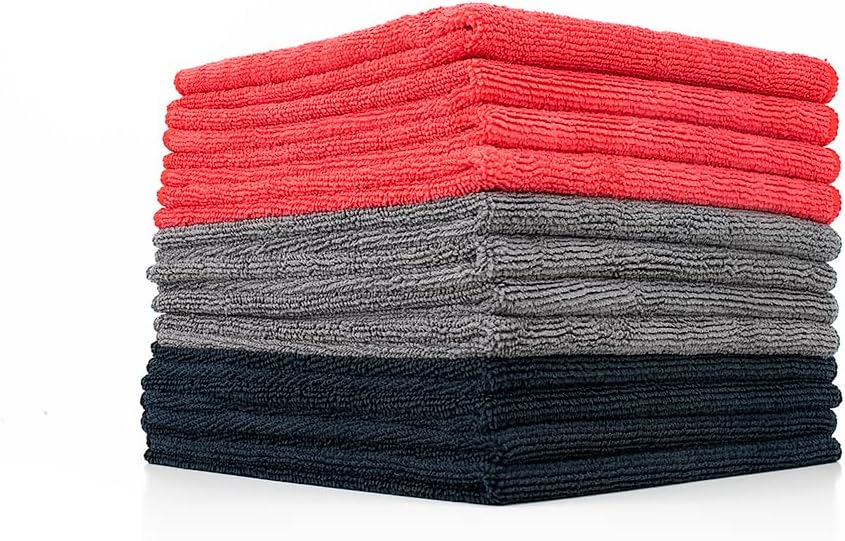 The Rag Company - All-Purpose Microfiber Terry Cleaning Towels - Commercial Grade, Highly