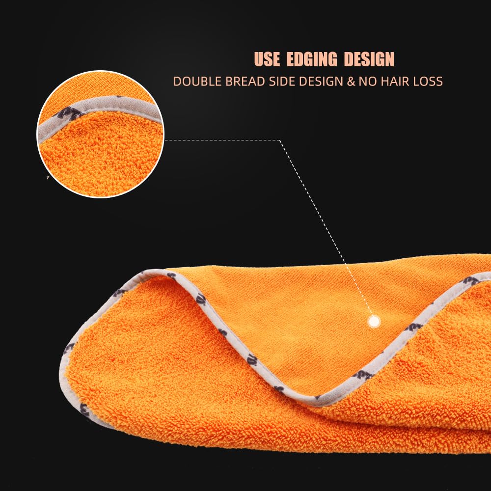 Car Microfiber Towel, Professional Grade Premium Microfiber Towel, 1 Pack Highly Absorbent, Scratch