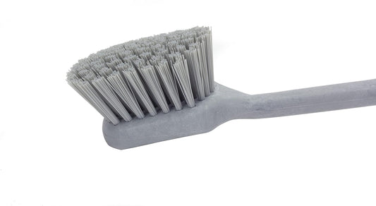 SPARTA 40501EC23 Plastic Large Scrub Brush, Kitchen Brush, Utility Brush With Long Handle For