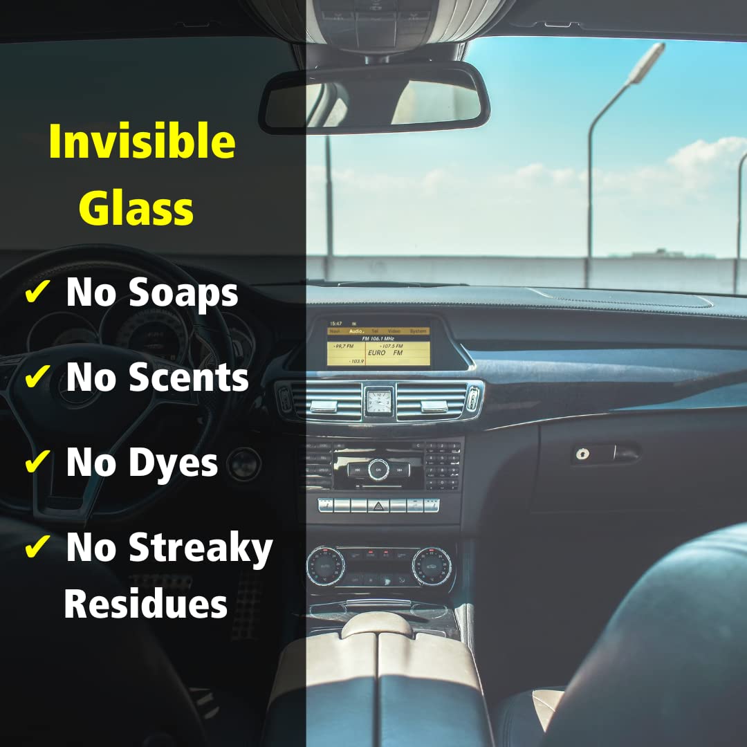 Invisible Glass 92164-3PK Premium Glass Cleaner Spray for Car Windshields and Windows, Automotive