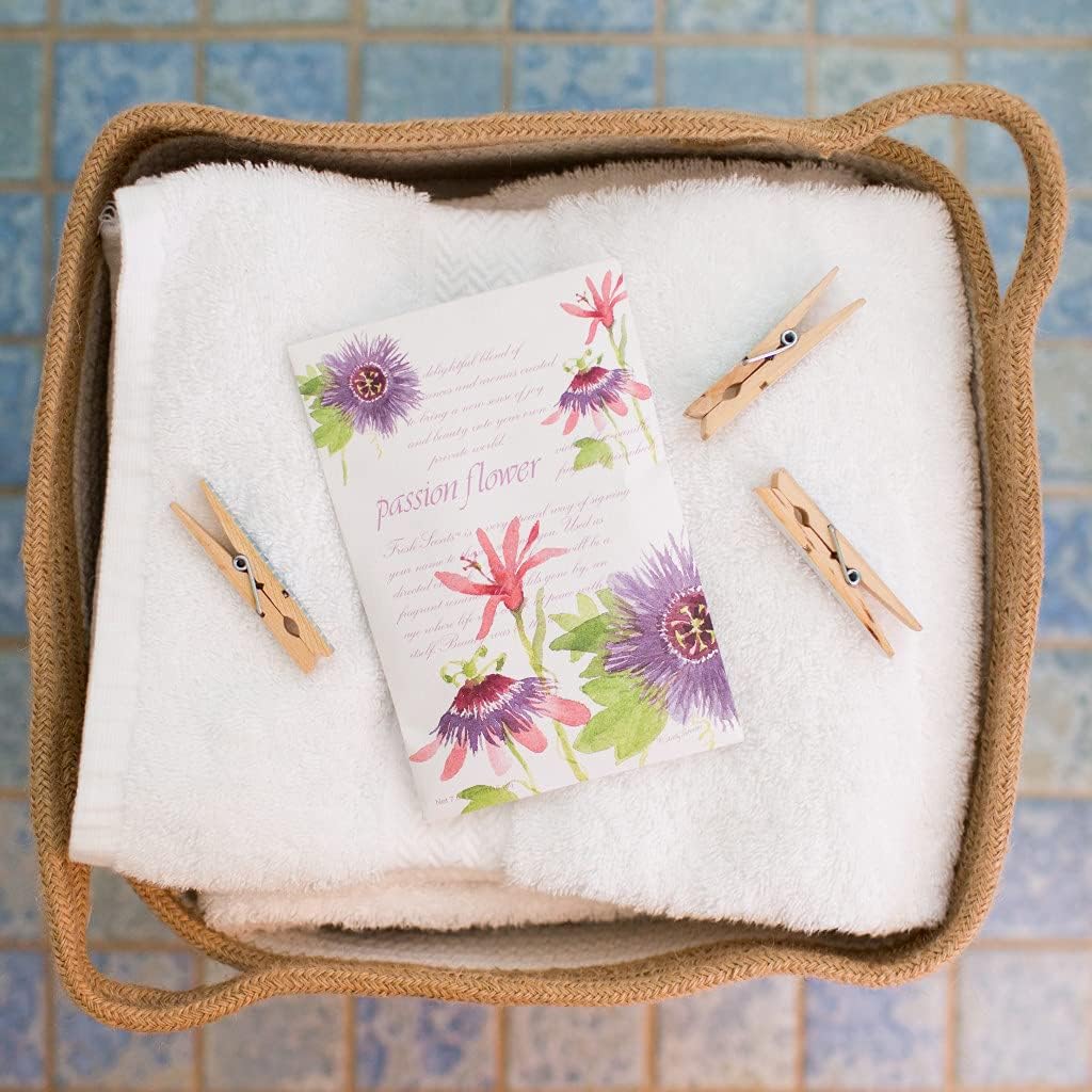 WILLOWBROOK | Fresh Scents Scented Sachet Packet | Passion Flower | Air Freshener Bags for Drawers