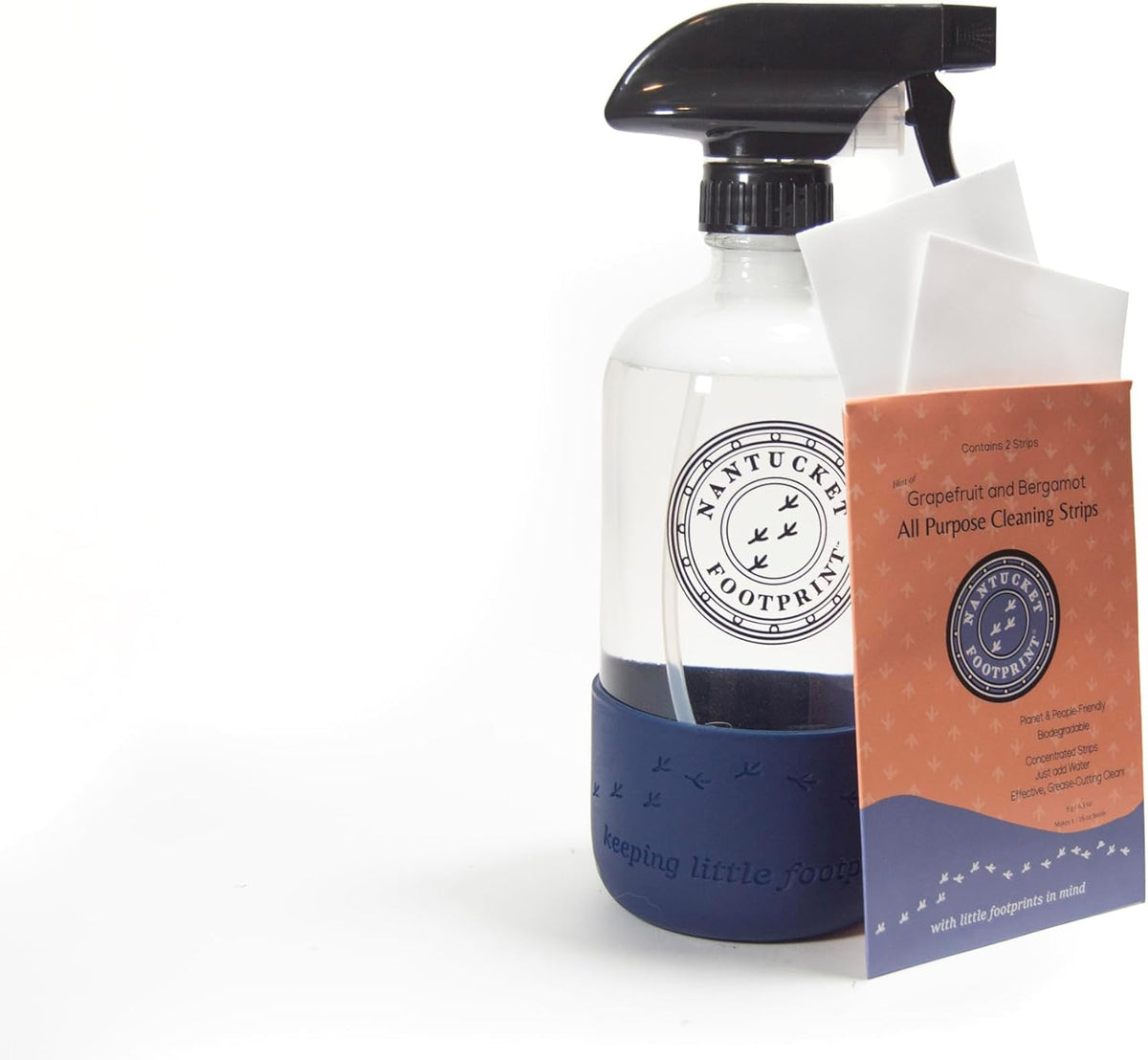 All Purpose Cleaning Spray - 16 oz - Just-Add-Water - 2 Concentrated Cleaning Strips + 16 oz