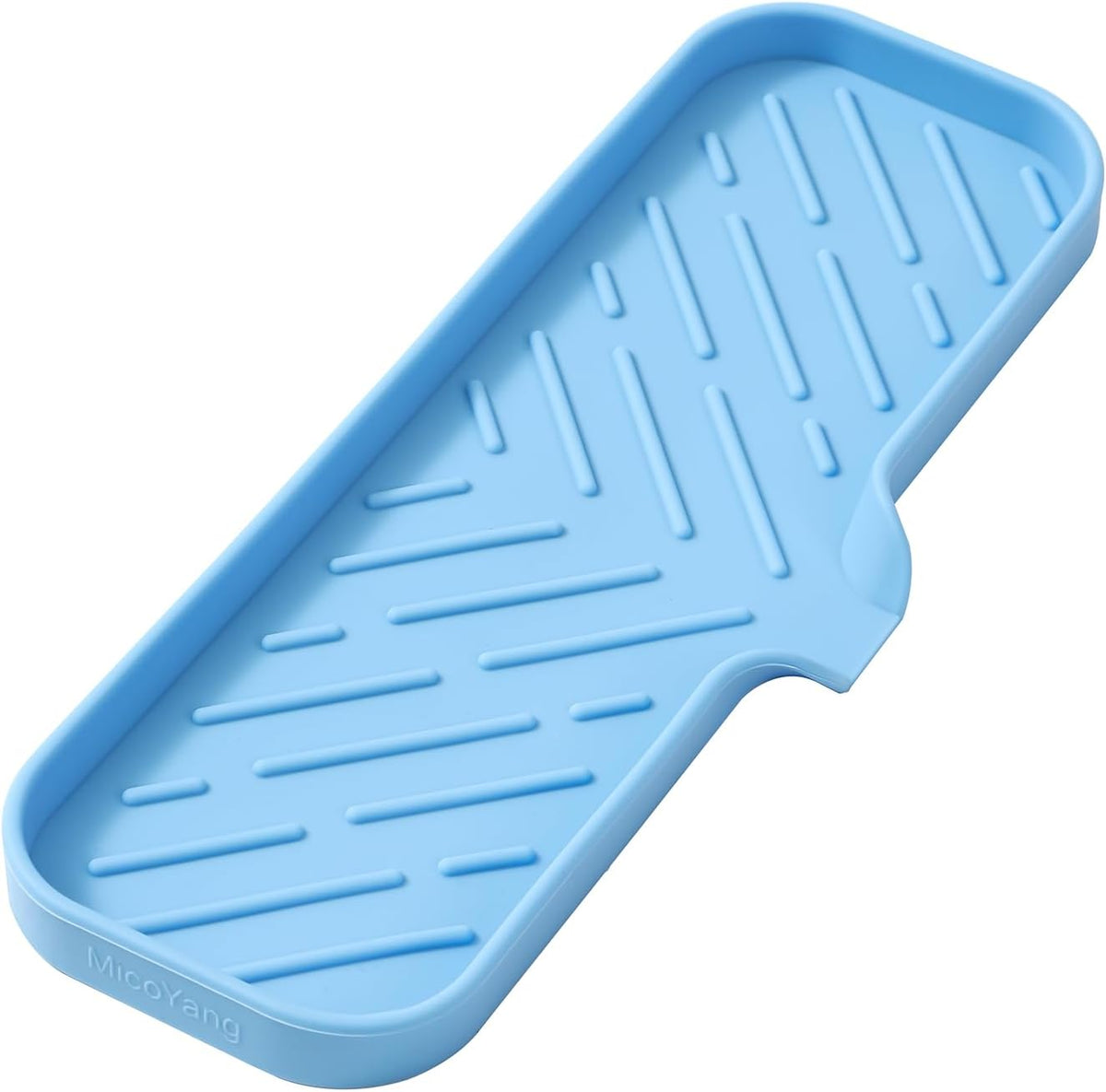 Silicone Bathroom Soap Dishes with Drain Spout-Bathroom and Kitchen Sink Organizer,Sponge