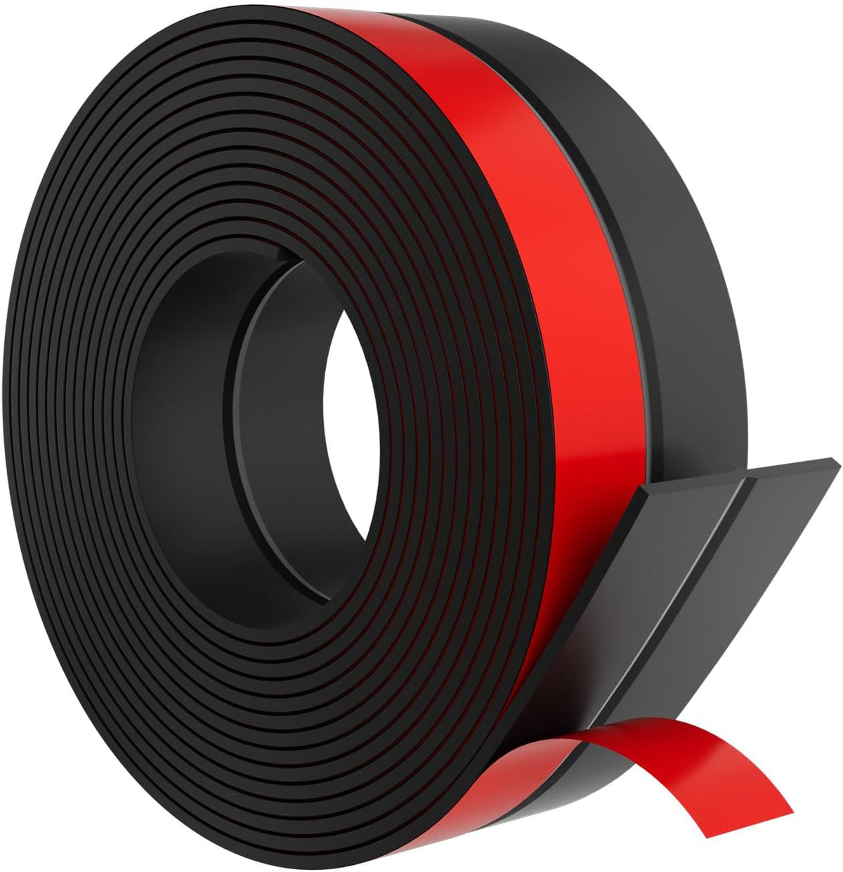 Heavy-Duty 20 ft x 2 in Weather Stripping, Door Draft Stopper Silicone Seal Strip for House and