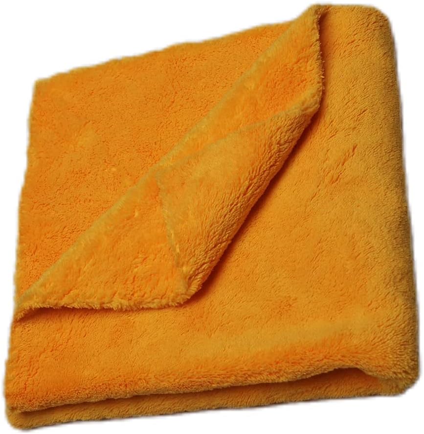 Plush Edgeless Microfiber Towel for Car, Soft Drying Wash Detailing Buffing Polishing Towel, 530