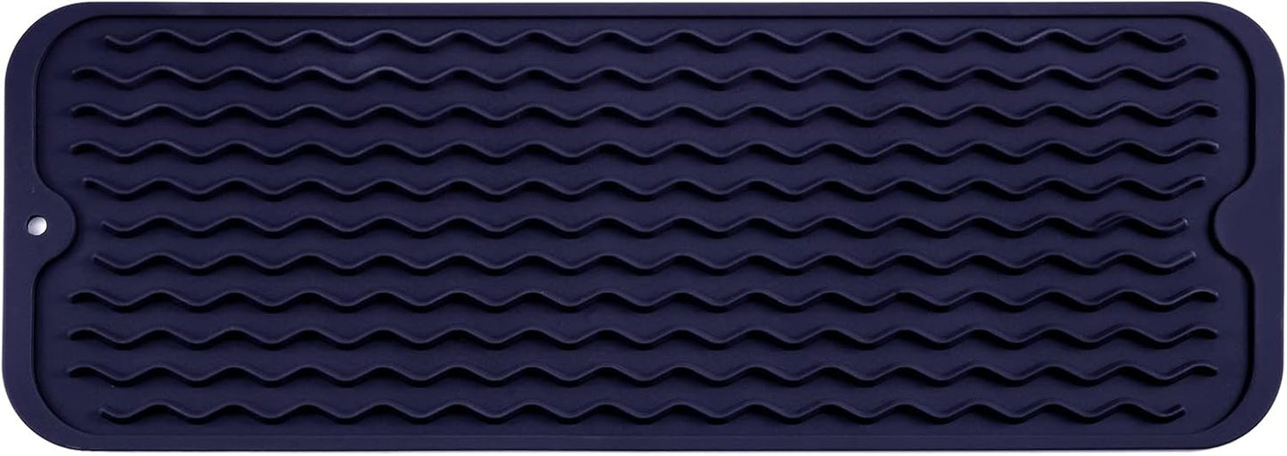 Silicone Dish Drying Mat for Multiple Usage,Easy clean,Eco-friendly,Heat-resistant Silicone Mat for