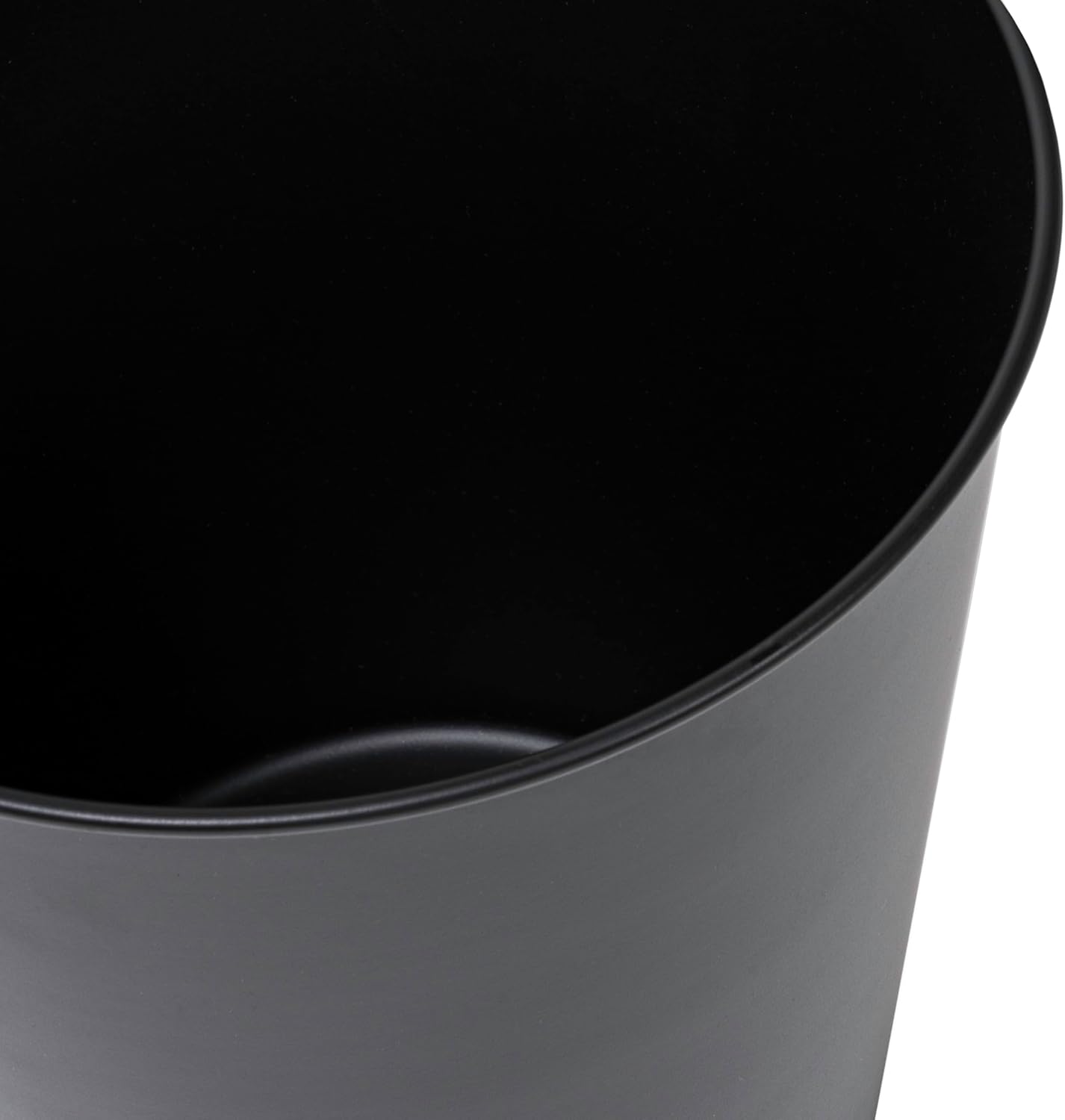 happimess HPM1113A-SET2 Nolan Modern Classic Smooth Steel 2 Gal Waste Bin for Kitchen, Office