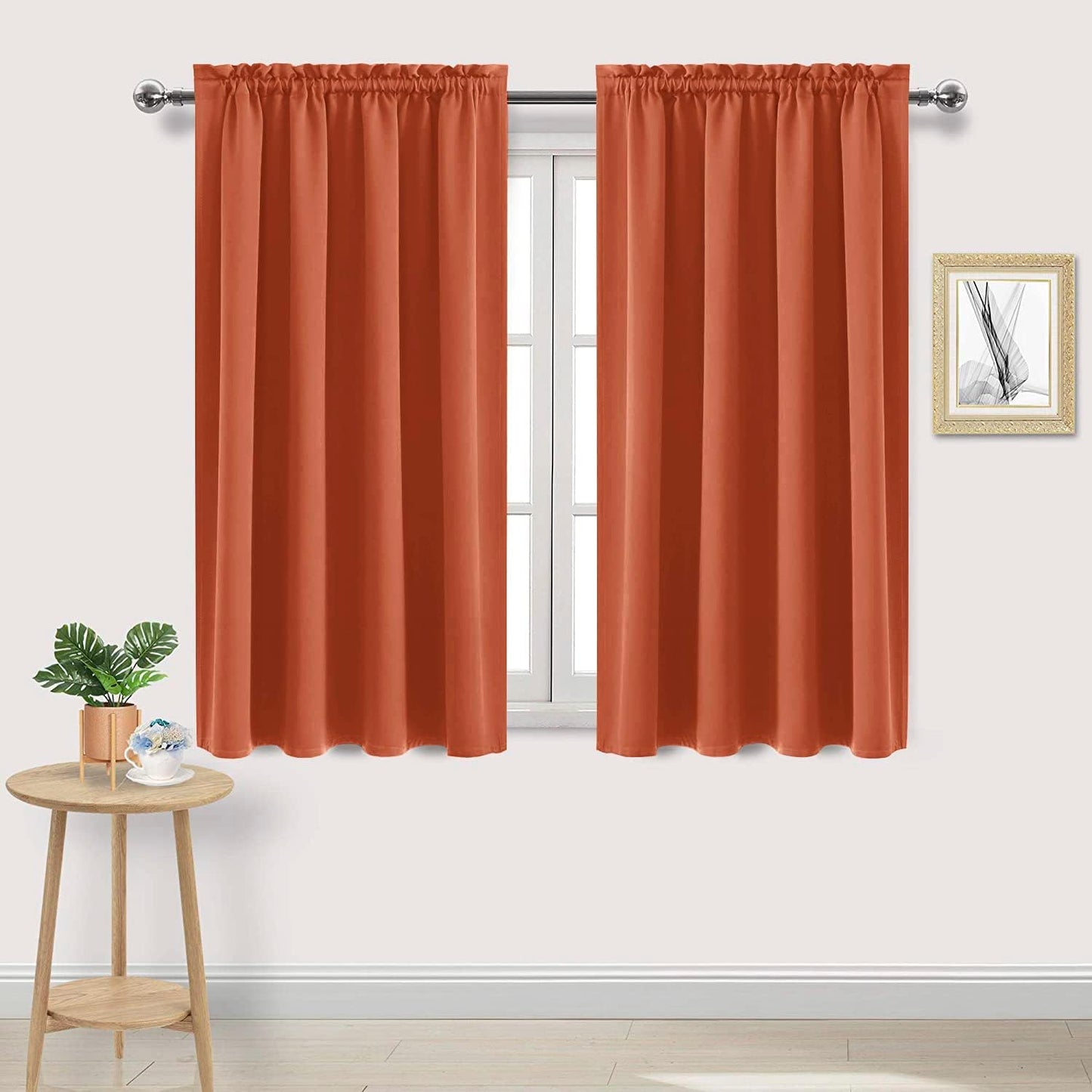 DWCN Blackout Curtains Thermal Insulated, Energy Saving & Noise Reducing Bedroom and Living Room