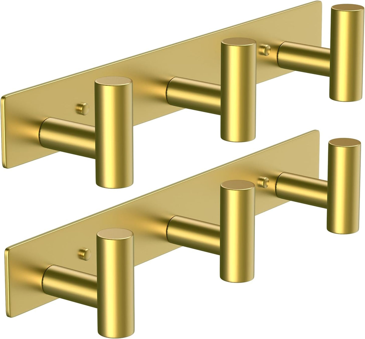 VAEHOLD Hat and Coat Wall Mount Rack - Hooks for Robes, Bags, Keys, and Towels - Bathroom Towel