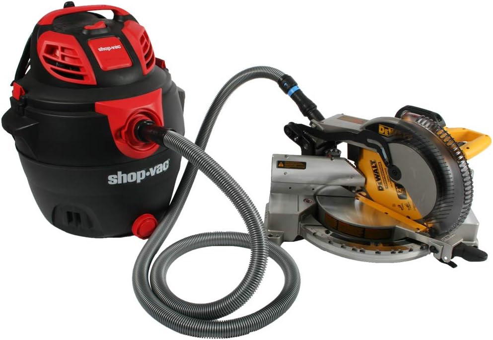 Cen-Tec Systems 94720 Quick Click 20 Ft. Hose for Home and Shop Vacuums with Expanded Multi-Brand