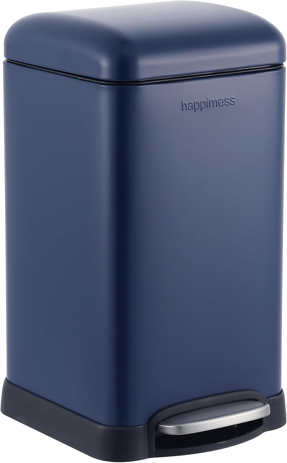 happimess HPM1012F Betty Retro Mini 3.2-Gallon Step-Open Trash Can, Fingerprint Resistant, Modern