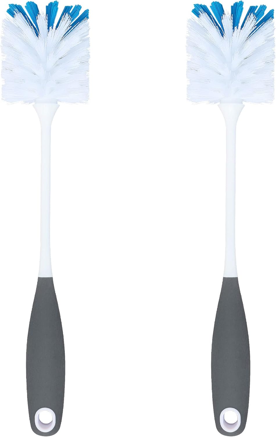 PHYEX 2 Pack Long Handle Bottle Scrubbing Brushes, Bottle Cleaner for Washing Glasswares, Wine