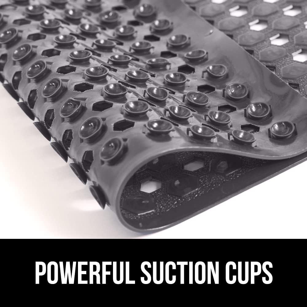 GORILLA GRIP Patented Square Shower Stall Mat, Small Bathtub Floor Mats for Stand Up Showers