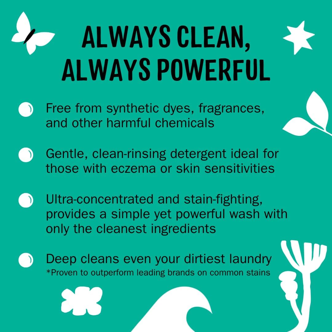 Molly's Suds Original Laundry Detergent Powder | Clean Laundry Detergent Powder for Sensitive Skin