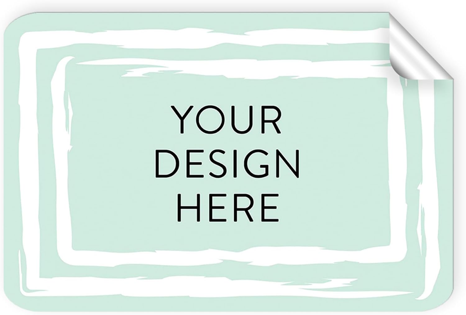 100 Custom Vinyl Stickers - Upload Your own Image, Text, Design, Logo - Personalized Logo Labels