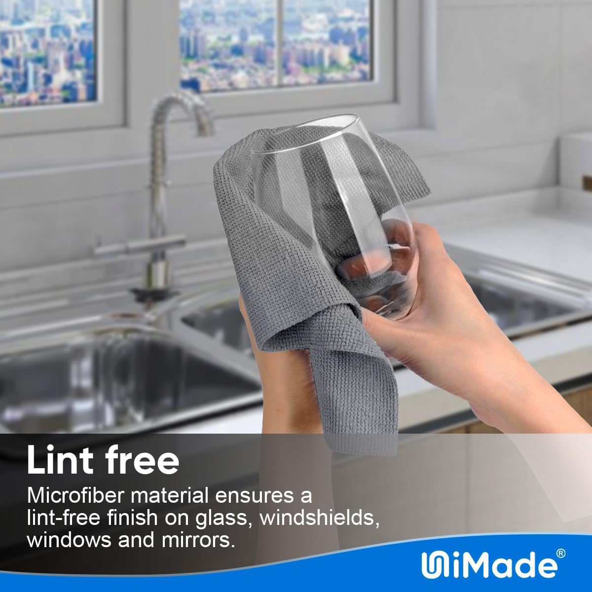 Microfiber Cleaning Cloth, 200 Pack Microfiber Towels for Cars Reusable Shop Rags Bulk Lint Free