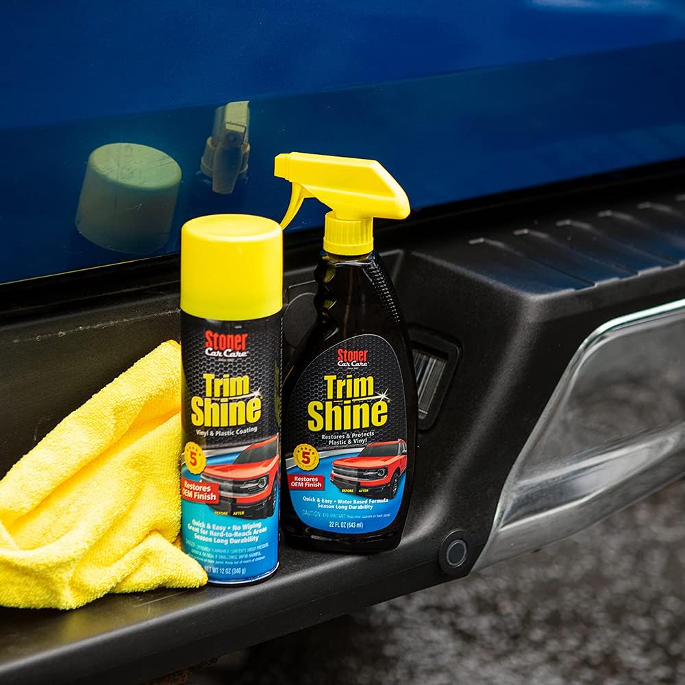 Stoner Car Care 91069 Trim Shine – Vinyl and Plastic Protectant for Interior and Exterior