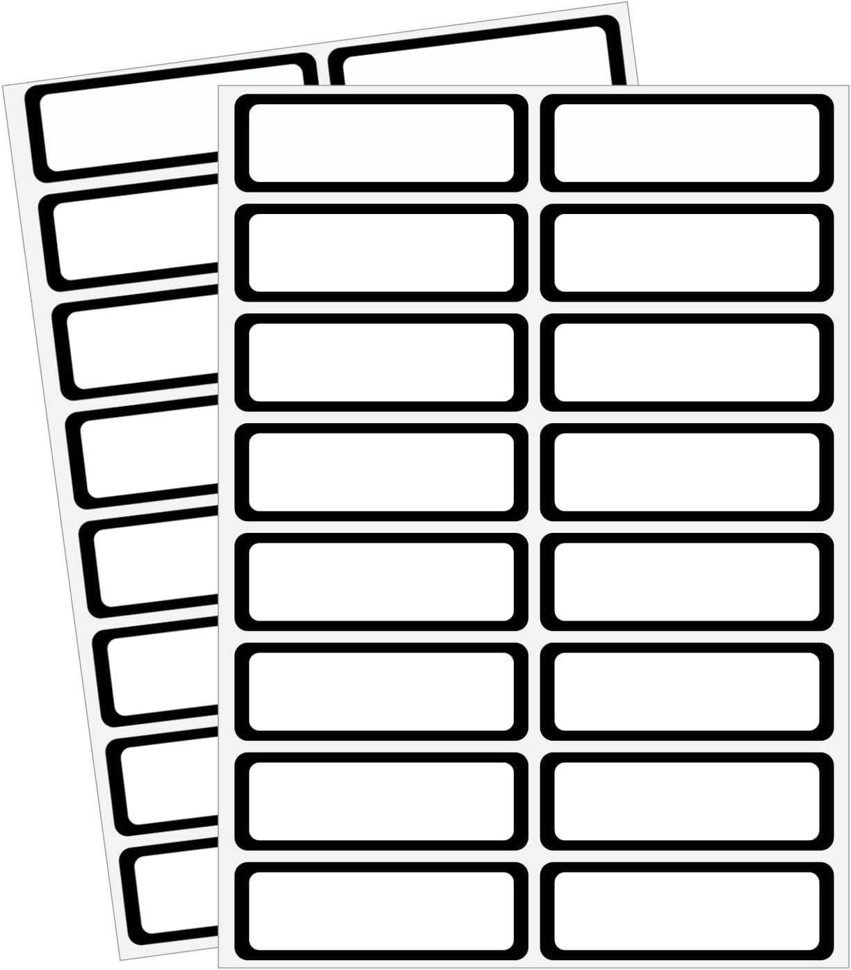 STARLIBOO Color-Coding Removable Labels, Rectangular 1 x 3"" Freezer Labels for Organizing