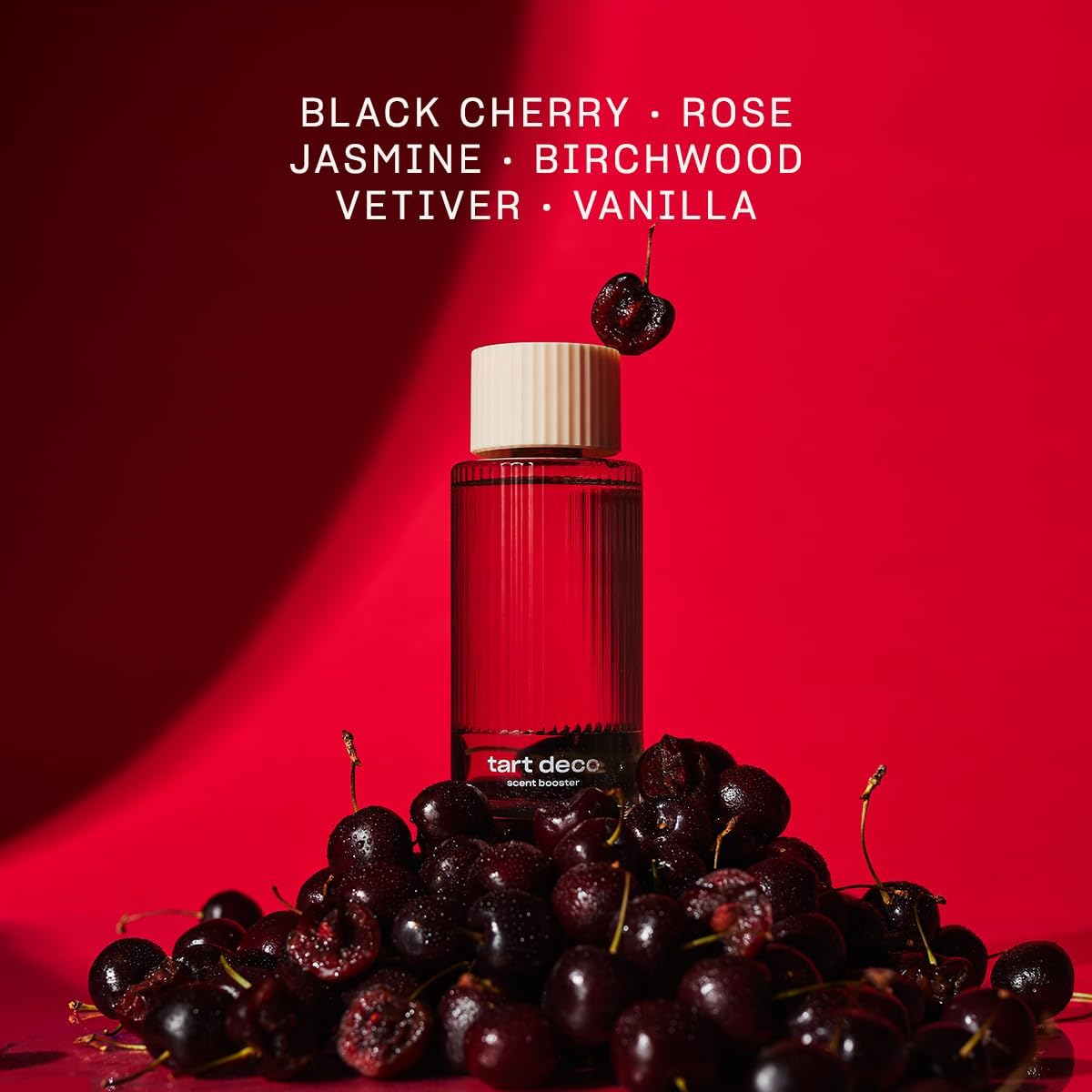 Snif Tart Deco Scent Booster, Juicy, Sophisticated Cherry Scent, 25 Loads, Non-Irritating to Skin