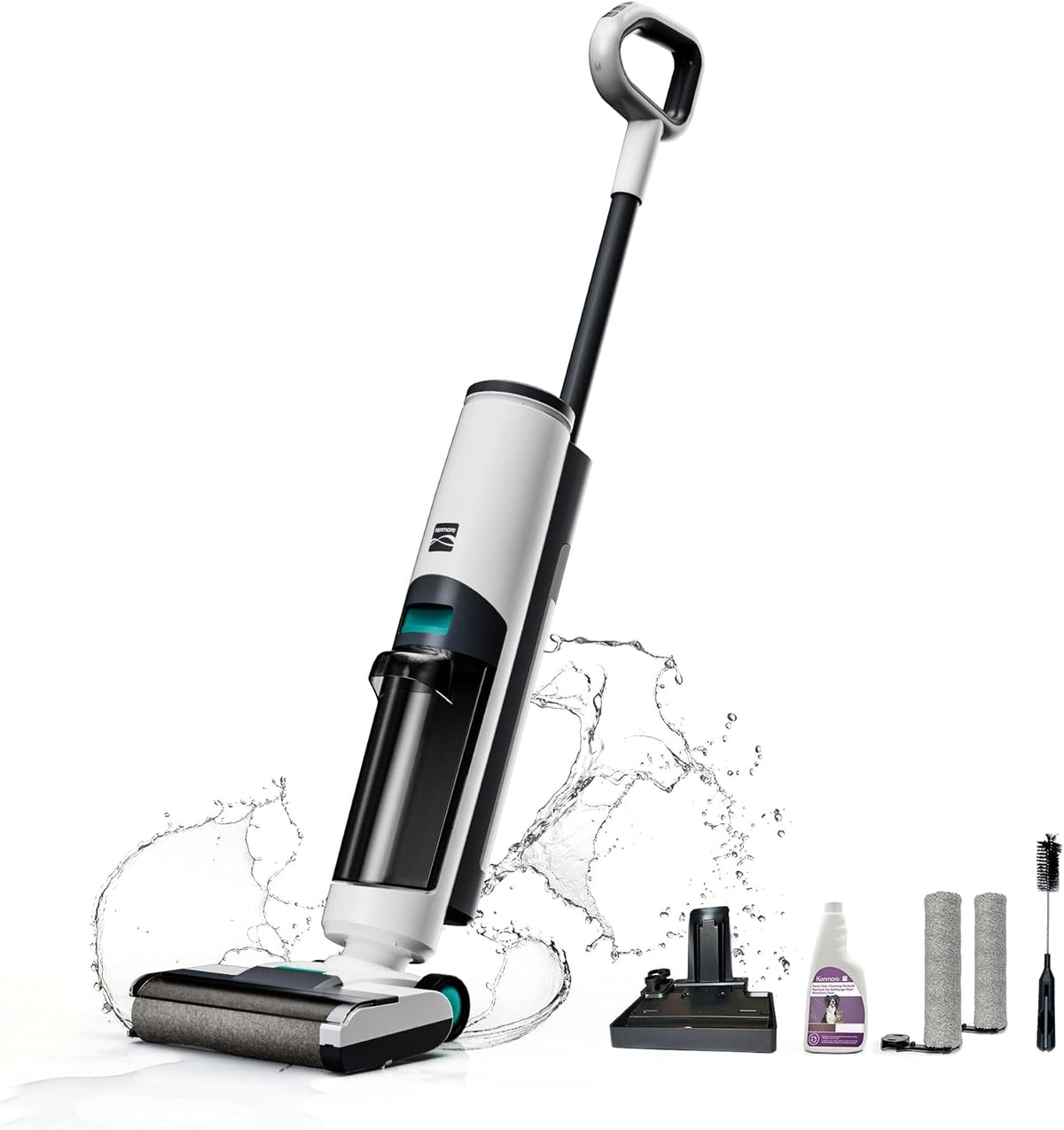 Kenmore HF5010 AquaLite 3-in-1 Cordless Wet Dry Vacuum Hard Floor Cleaner with Automatic