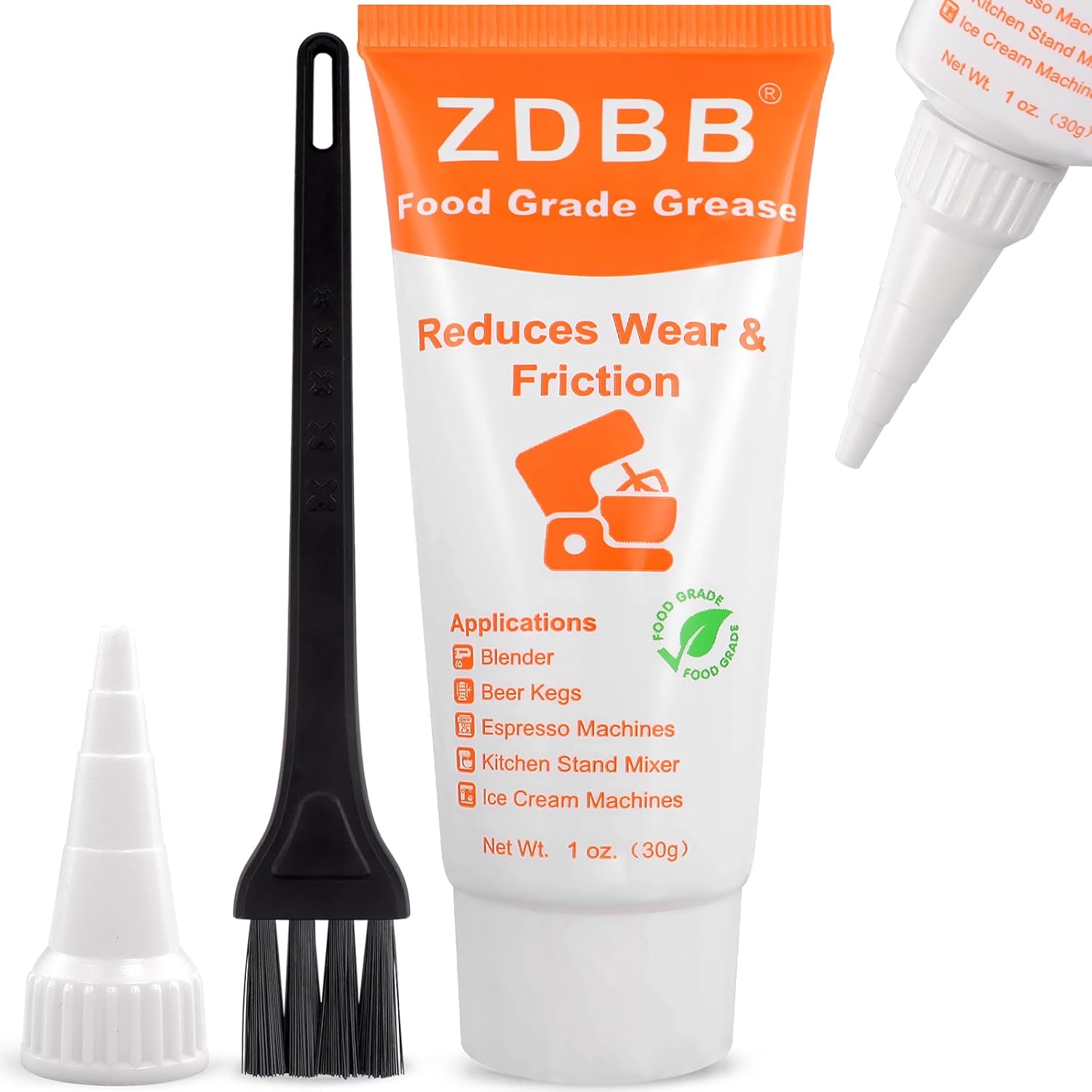 Food Grade Grease for Kitchenaid Stand Mixer Odorless Food Grade Equipment Lubricant with PTFE