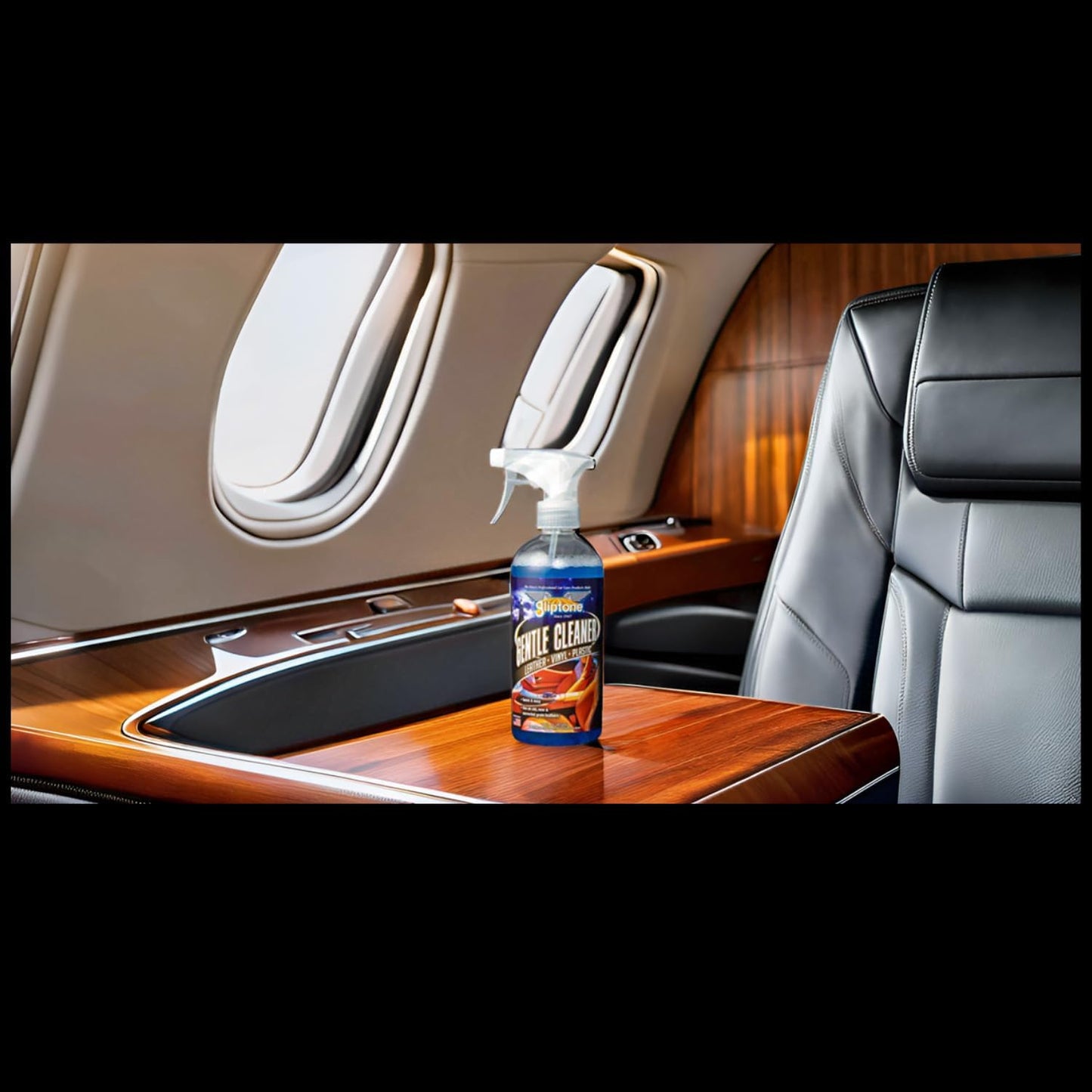 Gliptone Gentle Cleaner, Safe pH Balanced Leather & Vinyl Cleaner, Quick & Easy Spray for Old, New