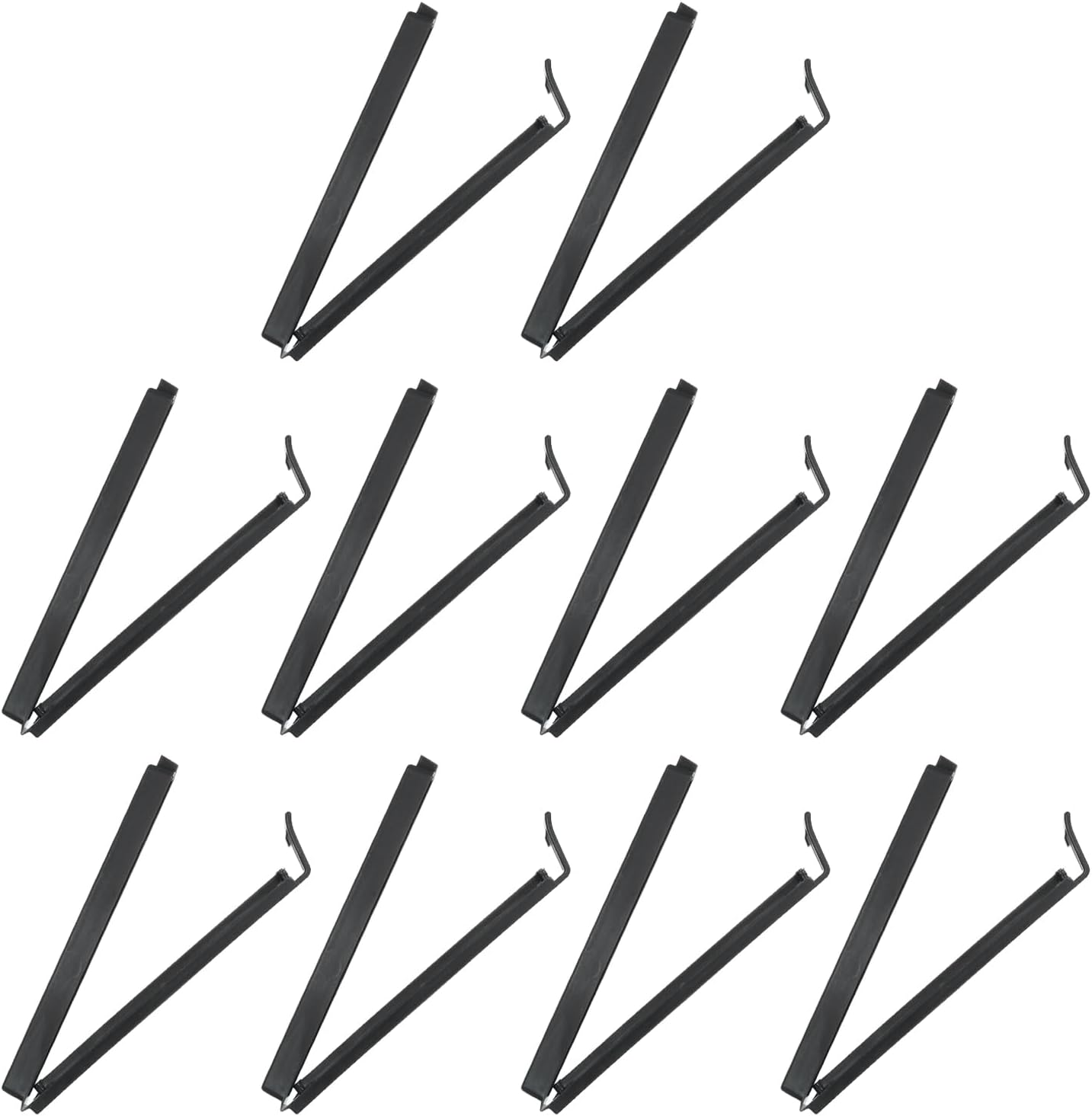 PATIKIL Sealing Clips 4.3 Inch, 10 Pack Reusable Plastic Bag Clip Clamp Sealer for Food Storage