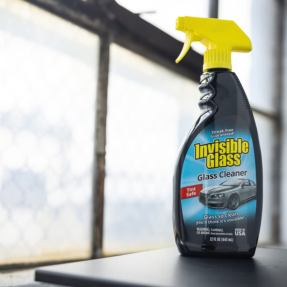Invisible Glass 92164-3PK Premium Glass Cleaner Spray for Car Windshields and Windows, Automotive