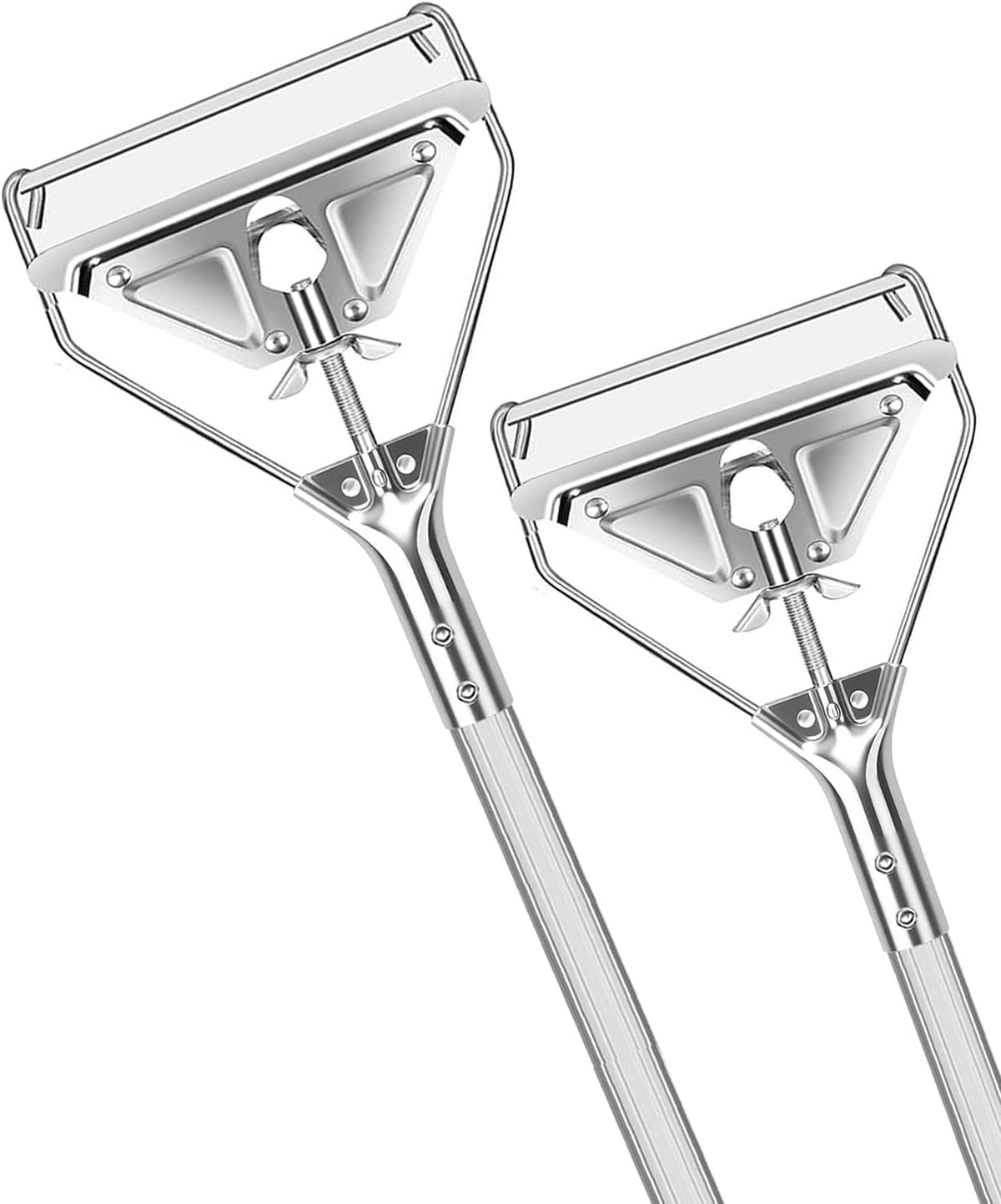 Commercial Mop Handle Heavy Duty,Industrial Metal Mop Stick Replacement for Home, Garage, Office