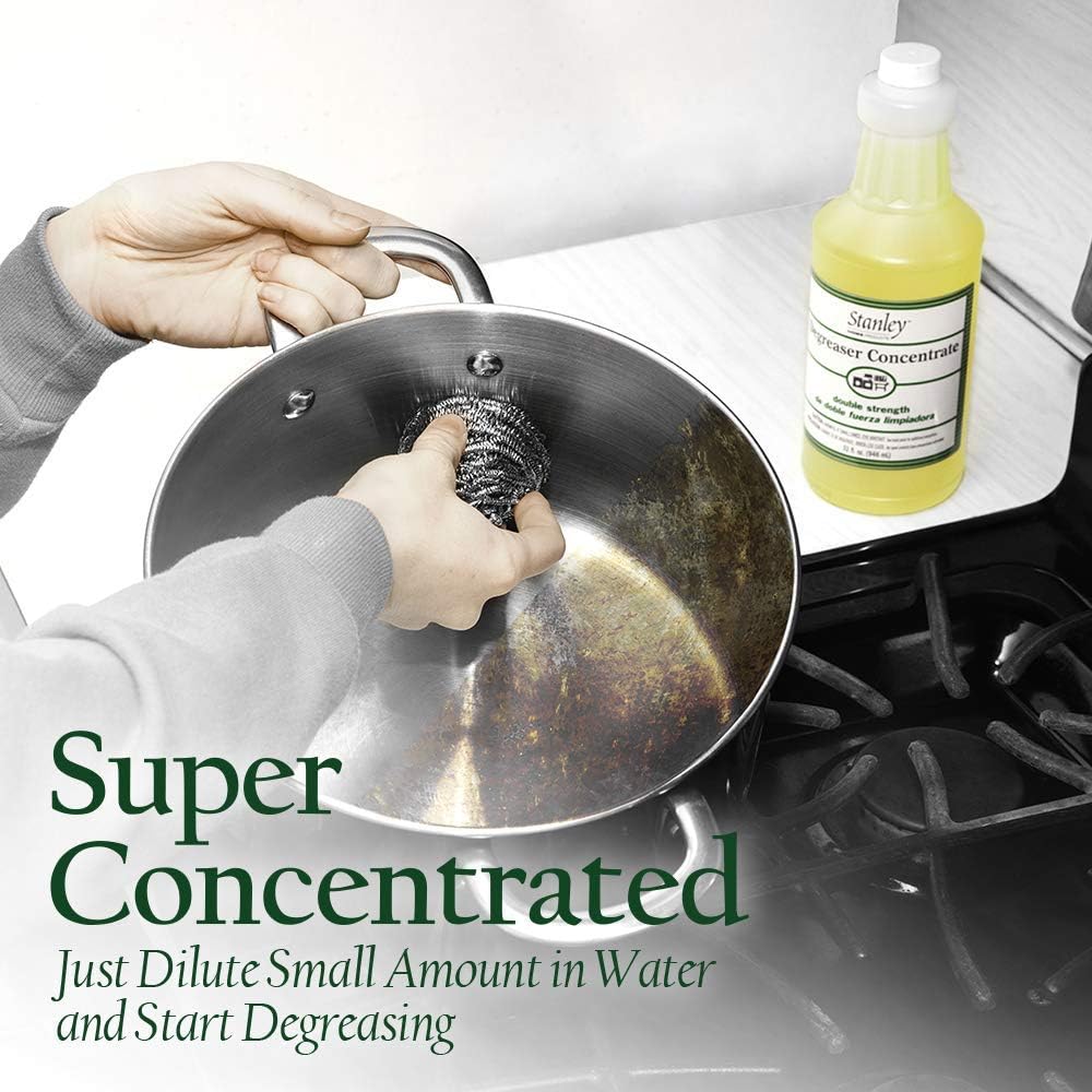 STANLEY HOME PRODUCTS Degreaser Concentrate - Makes 64 Gallons - Removes Stubborn Grease & Grime