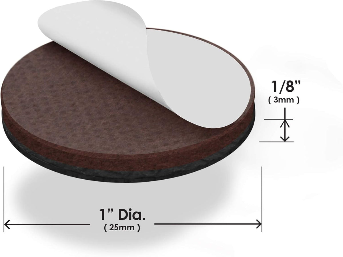 Slipstick GorillaPads CB147 Non Slip Furniture Pads/Gripper Feet (Set of 16) Self Adhesive Rubber
