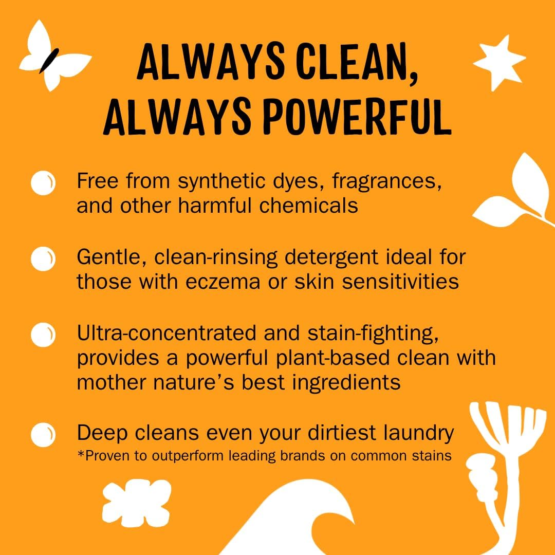 Molly's Suds Original Laundry Detergent Powder | Clean Laundry Detergent Powder for Sensitive Skin