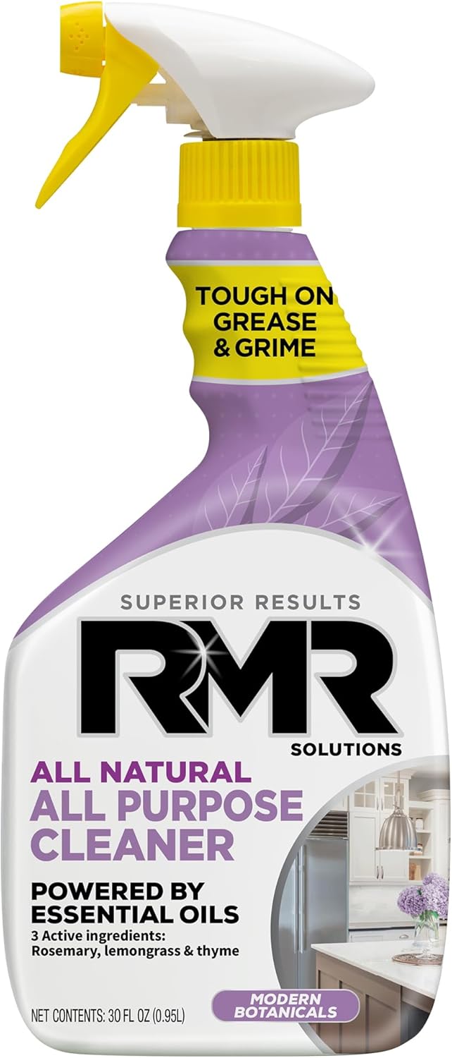 RMR All Natural All-Purpose Cleaner - Non-Toxic, Rinse-Free Multipurpose Cleaning Supplies