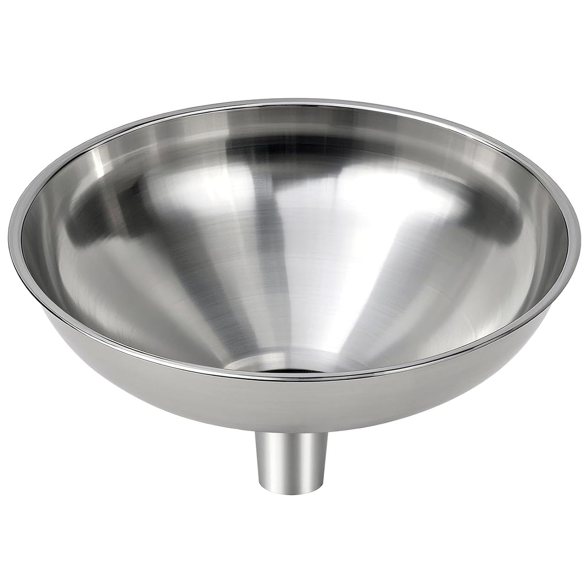 Kitchen Funnel, Stainless Steel funnels for Kitchen use Filling Bottles, one-Piece Funnel is