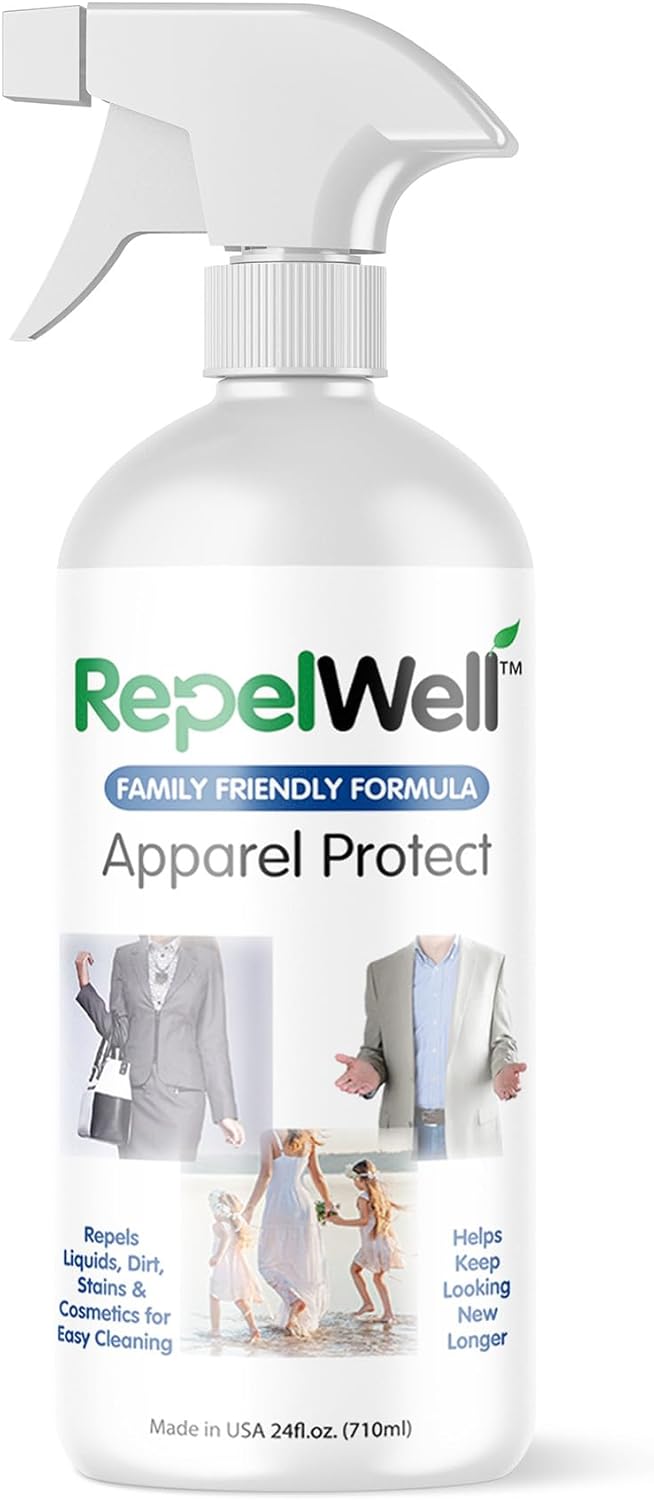 Apparel Protect (24oz) Stain & Water Repellent Spray – Non-Toxic, Eco-Friendly, Pet-Safe Sprays for